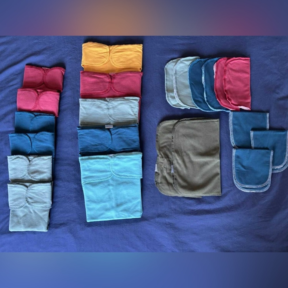 Brand new noble bebe preflats - cloth diapers